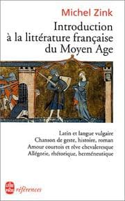 Tapa de Introduction a la litterature française du moyen-age