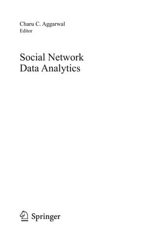 Tapa de Social Network Data Analytics
