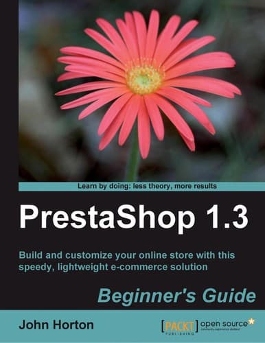 Tapa de Prestashop 1.3 beginner's guide