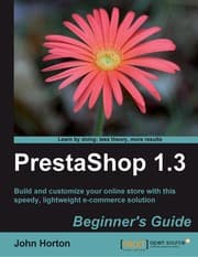 Tapa de Prestashop 1.3 beginner's guide
