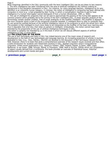 Tapa de Errors and intelligence in computer-assisted language learning