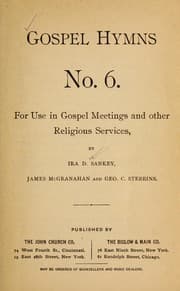 Tapa de Gospel hymns no. 6
