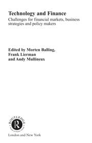 Tapa de Technology and finance