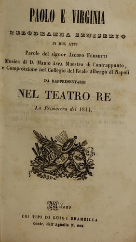 Tapa de Paolo e Virginia