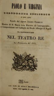 Tapa de Paolo e Virginia