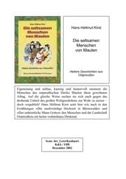 Tapa de Die seltsamen Menschen von Maulen