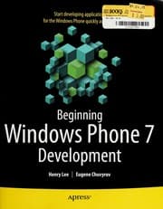 Tapa de Beginning Windows Phone 7 Development