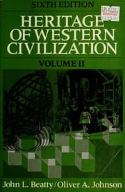 Tapa de Heritage of Western civilization