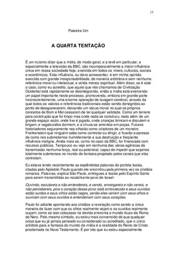 Tapa de Cristo e a Midia