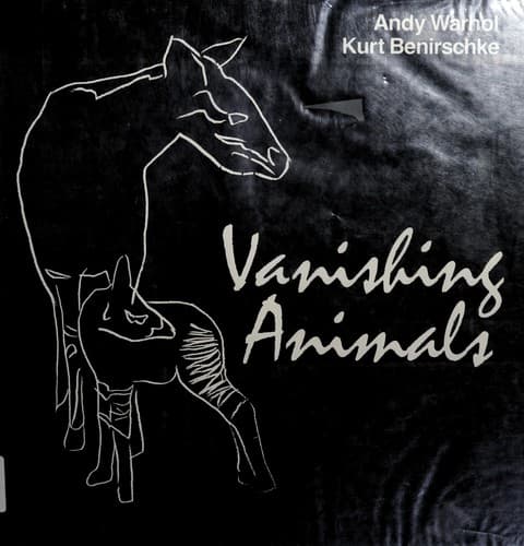 Tapa de Vanishing animals