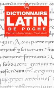 Tapa de Dictionnaire Latin De Poche Latin-francais (Ldp Dictionn.) (French Edition)