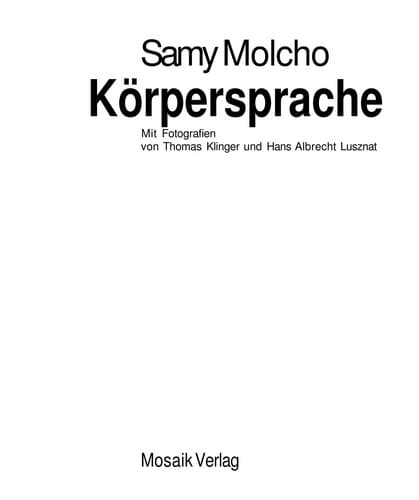 Tapa de Ko rpersprache