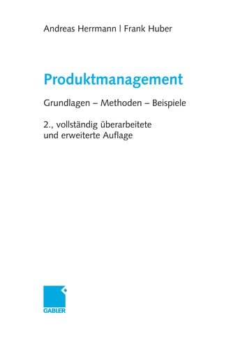 Tapa de Produktmanagement