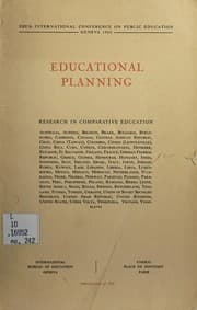 Tapa de Educational planning