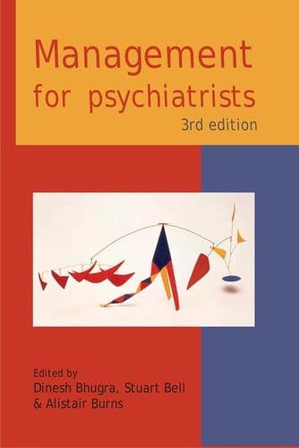 Tapa de Management for psychiatrists