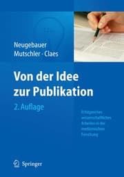 Tapa de Von der Idee zur Publikation