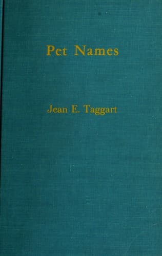 Tapa de Pet names
