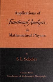 Tapa de Applications of functional analysis in mathematical physics