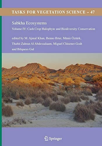 Tapa de Sabkha Ecosystems : Volume IV