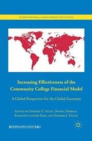 Tapa de Increasing Effectiveness of the Community College Financial Model