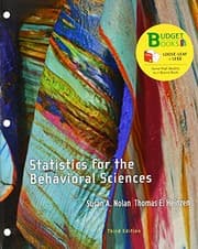 Tapa de Loose-leaf Version for Statistics for the Behavioral Sciences