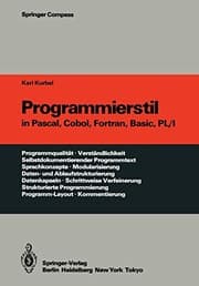 Tapa de Programmierstil in Pascal, Cobol, Fortran, Basic, PL/I