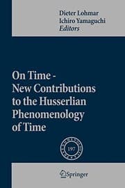 Tapa de On Time - New Contributions to the Husserlian Phenomenology of Time