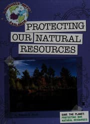 Tapa de Protecting our natural resources