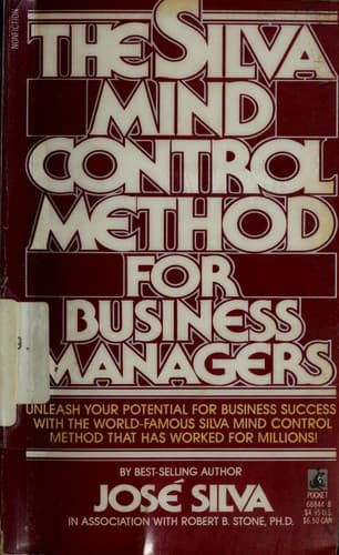 Tapa de The Silva Mind Control Method for Business Managers