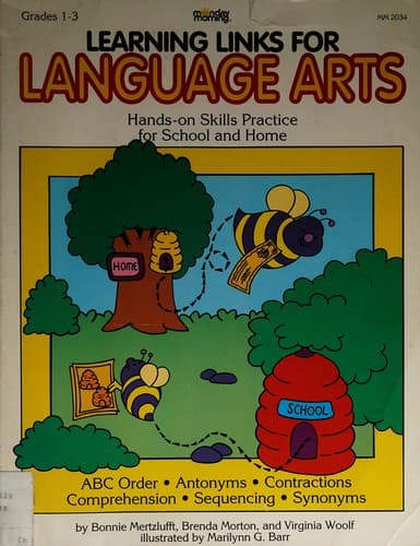 Tapa de Learning Links for Language Arts