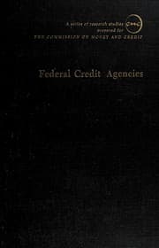 Tapa de Federal credit agencies