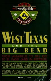 Tapa de West Texas and the Big Bend