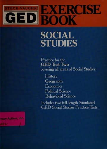 Tapa de Ged Social Studies