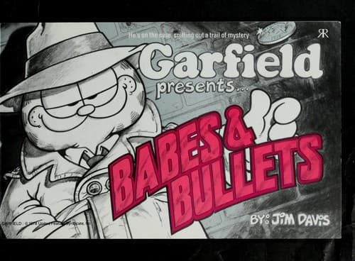 Tapa de Garfield presents Babes and bullets