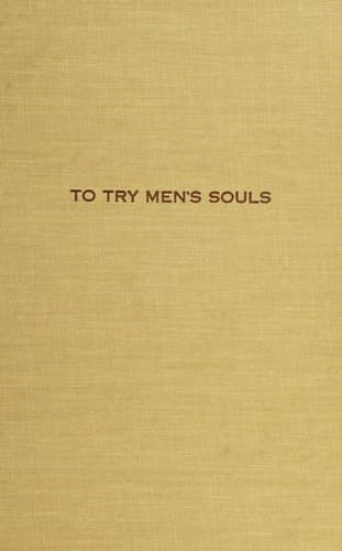 Tapa de To try men's souls