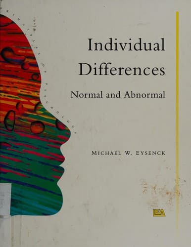 Tapa de Individual differences