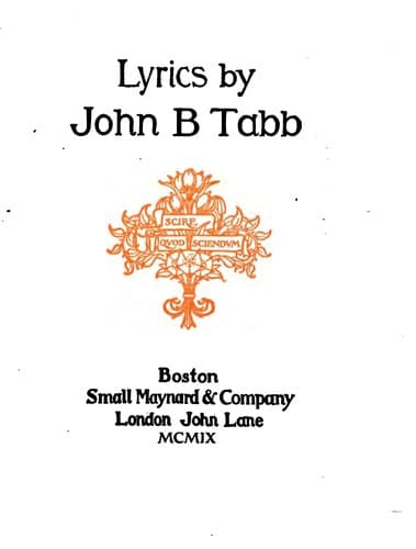 Tapa de Lyrics