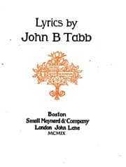 Tapa de Lyrics