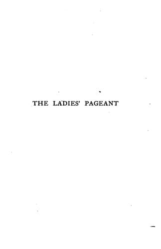 Tapa de The ladies' pageant