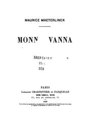 Tapa de Monna Vanna: pièce en trois actes