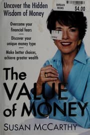 Tapa de The value of money