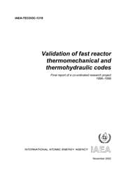 Tapa de Validation of Fast Reactor Thermomechanical and Thermohydraulic Codes