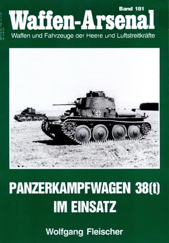 Tapa de Der Panzerkampfwagen 38(t) im Einsatz.