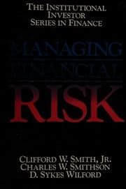 Tapa de Managing financial risk