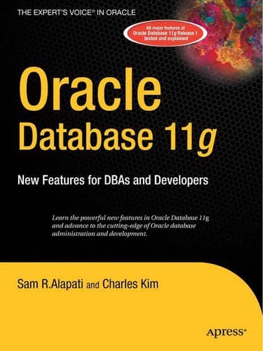 Tapa de Oracle database 11g
