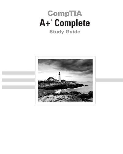 Tapa de CompTIA A+ complete study guide (exams 220-701/220-702)