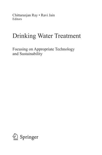 Tapa de Drinking water treatment
