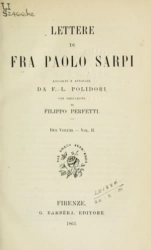 Tapa de Lettere