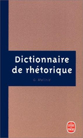 Tapa de Dictionnaire de rhétorique