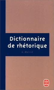 Tapa de Dictionnaire de rhétorique